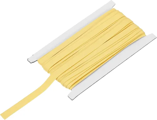 Vista 102 de MECCANIXITY Cinta de sesgo continuo de 1/2 pulgada de doble pliegue, cinta de sesgo de algodón a granel para costura, encuadernación, acolchado