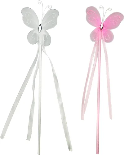 Vista 4 de Kit de varita de princesa para niñas, varitas de juguete mágicas para disfrazarse, disfraz de Halloween, espectáculos mágicos, cosplay, fiesta