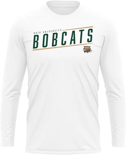 Vista 43 de Camisa deportiva de manga larga oficial de la NCAA Collegiate para hombre, colección de carbón elegante Universidad Estatal de Arizona/W/Sleek/Ls