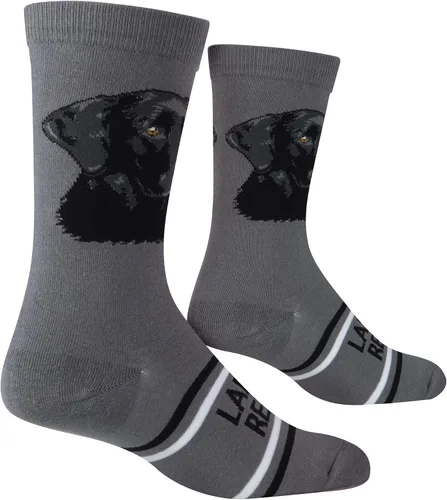 Vista 3 de Cool Socks Calcetines para mujer, animales, perros y cachorros, divertidos y bonitos