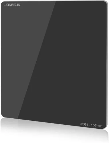 Vista 6 de JONGSUN Filtro ND cuadrado de 3.937 x 3.937 in, filtro de lente S-PRO gris de densidad neutra ND1000, Ultra delgado HD de 18 capas Nano multicapa