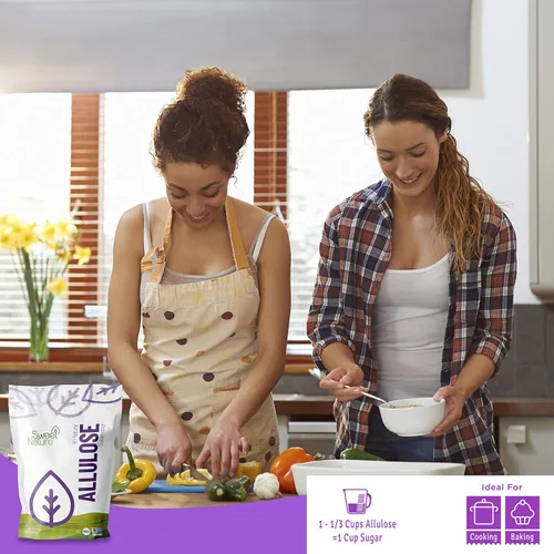 Vista 8 de Sweet Nature Edulcorante de alulosa - Sustituto ideal sin azúcar para diabéticos - Keto, sin gluten, bajo en carbohidratos, bajo en calorías, bajo