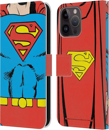 Vista 25 de Head Case Designs Funda de piel con licencia oficial de Superman DC Comics con logotipos negros y rojos compatible con Apple iPhone 11
