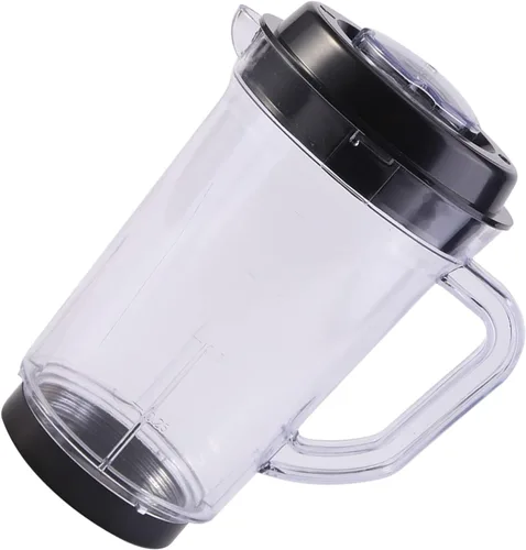Vista 3 de Jarra de licuadora de 33 oz para leche de agua para bala mágica, accesorio para exprimidor de frutas y verduras, jarra de repuesto de plástico