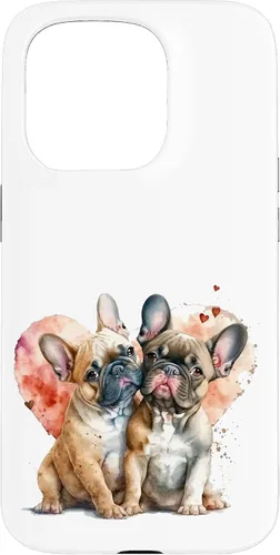 Vista 14 de Carcasa para iPhone 17, diseño de perro francés, diseño de bulldog francés