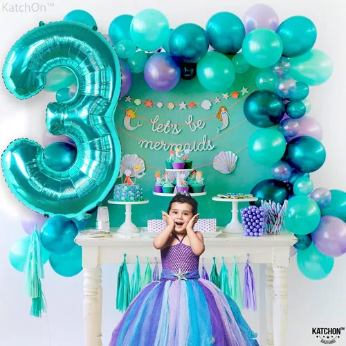 Vista 85 de KatchOn Globo negro del número 1 de 40 pulgadas, globo de feliz cumpleaños Large Mylar Number One Balloon for 1st Birthday Decorations, Foil