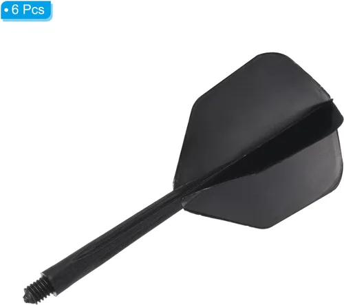 Vista 3 de PATIKIL Integrated Dart Shaft & Flights, Pack Durable Plastic Dart Flight Set
