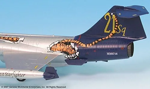 Vista 4 de F-104S Starfighter 1/72 Modelo Aeroplane Italian Airforce