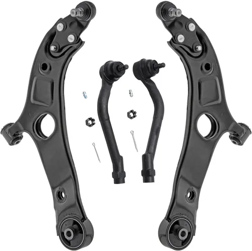 Vista 199 de Detroit Axle - Ejes de eje CV delantero izquierdo y derecho + Reemplazo de juntas esféricas de brazos de control inferiores delanteros para Ford
