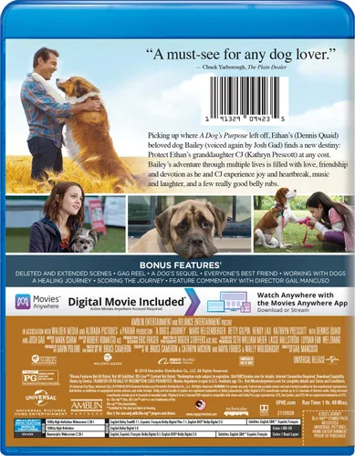 Vista 2 de A Dog's Journey Blu-ray