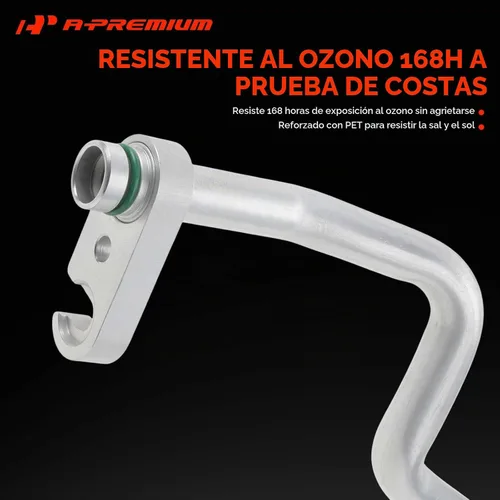 Vista 3 de A-Premium - Conjunto de manguera de succión A/C compatible con Mazda