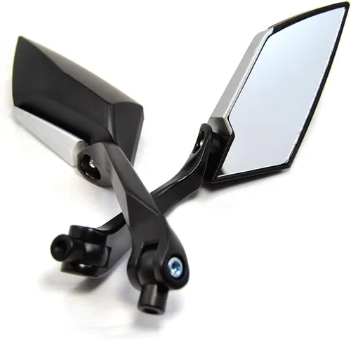 Vista 4 de SCUUBE Espejo retrovisor para motocicleta Kawasaki ER6F ER6N Z750 Z1000 Z800 Z900 Scooter E-Bike Espejo retrovisor Espejo trasero 0.315 in 0.394 in