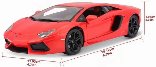 Vista 5 de Bburago Lamborghini LP 700-4 Escala 1:18 Vehículo fundido a troquel (los colores pueden variar)