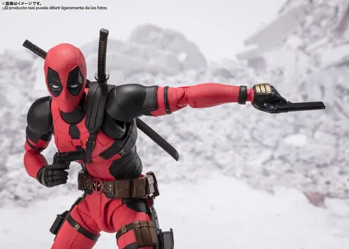 Vista 9 de TAMASHII NATIONS - Deadpool & Wolverine - Deadpool, Figura de acción de Bandai Spirits S.H.Figuarts