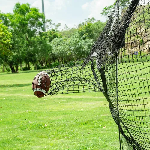 Vista 3 de BaseGoal Redes de Fútbol Americano para Lanzamiento, Objetivo de Fútbol Americano, Equipo de Entrenamiento de Quarterback con 5 Bolsillos Objetivo