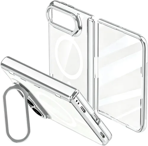 Vista 10 de Funda transparente compatible con iPhone Duo (negro)