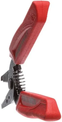 Vista 10 de Klein Tools 11046 Wire Stripper, Wire Cutter, Made in USA, Stripping/Cutting Tool for 16-26 AWG Stranded, Compact Nose with Precision-ground