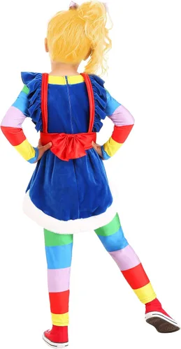 Vista 4 de Disfraz de Rainbow Brite para niño