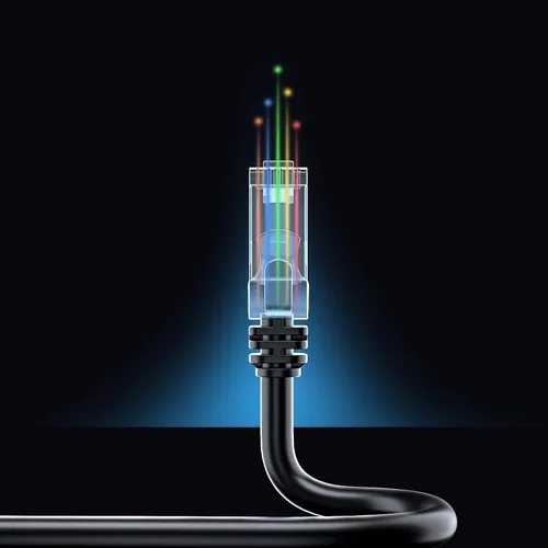 Vista 8 de Maximm Cable Ethernet Cat 6 de 0.6 pies (paquete de 6) – Cable LAN de alta velocidad, cable de Internet, cable de conexión y cable de red – UTP
