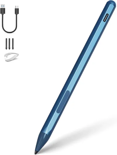 Vista 21 de Lápiz táctil para HP Envy X360 Pavilion X360 Spectre X360 Spectre X2 Envy X2 Recargable MPP 2.0 Lápiz táctil con inclinación activa con sensibilidad