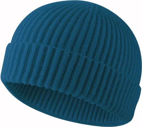 Vista 73 de ROYBENS Swag Wool Knit Cuff Short Fisherman Beanie for Men Women Winter Hat 1 albaricoque