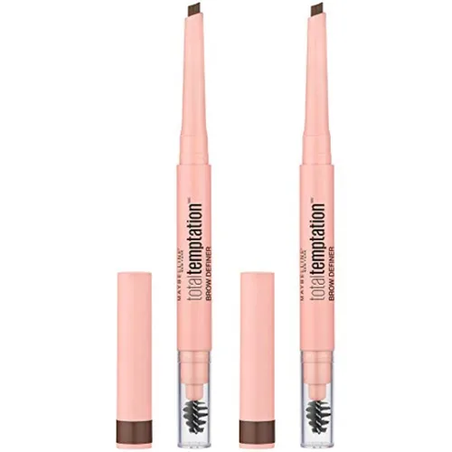 Vista 10 de Maybelline Total Temptation Lápiz Delineador de Cejas, Rubio, 1 Unidad