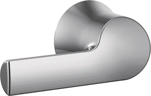 Vista 3 de Moen Doux YB0201BN - Manija decorativa para tanque de inodoro de latón cepillado de 4.25 pulgadas