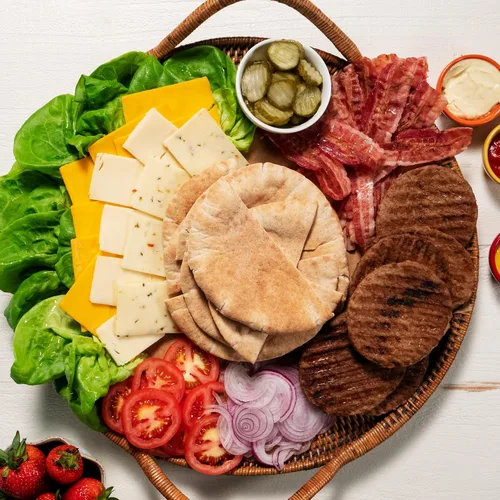 Vista 6 de Toufayan KETO - Paquete variado de pan, incluye pan de pita, pan plano y envolturas (paquete de 3)