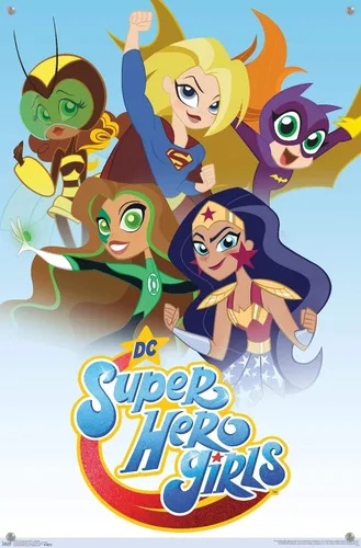 Vista 4 de DC Comics TV - DC Super Hero Girls - Póster de pared con alfileres