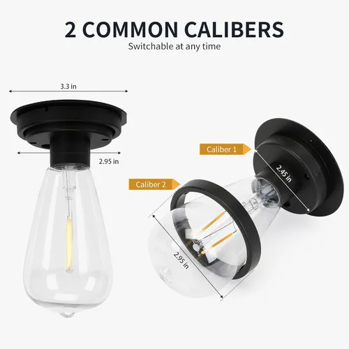 Vista 3 de Replacement Solar Light Parts-Solar Lanterns Outdoor Waterproof Two Sizes