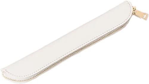 Vista 21 de Estuche de lona Cartucheras De Maquillaje Pure Color Simple Mini (Beige, S)