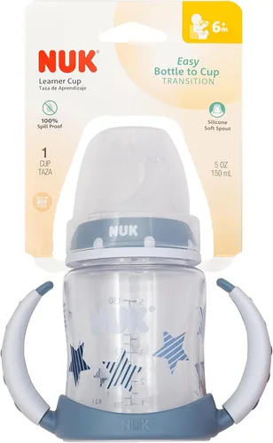 Vista 7 de NUK Vaso pequeño Tritan para aprendices, 5 onzas, 6+ meses (paquete de 2)