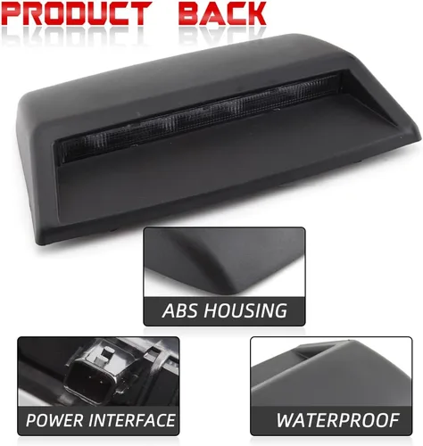 Vista 3 de Tercera luz de freno de montaje alto para Nissan Sentra 2012 2013 2014 2015 2016 2017 2018 tercera lámpara de luz de parada