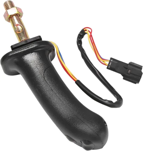 Vista 5 de 2 unids L+R 3 botones excavadora joystick Assy mango engranajes para Doosan DX150 215 225 300 370-9C