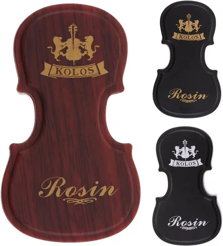 Vista 8 de PUNK Colofonia Natural Transparente Adecuada para Violín, Violonchelo, Viola y Otros Instrumentos de Cuerda Frotada (2A)