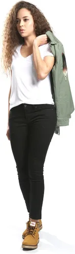 Vista 4 de Levi's Jeans ajustados al tobillo 711 para mujer, Oveja negra