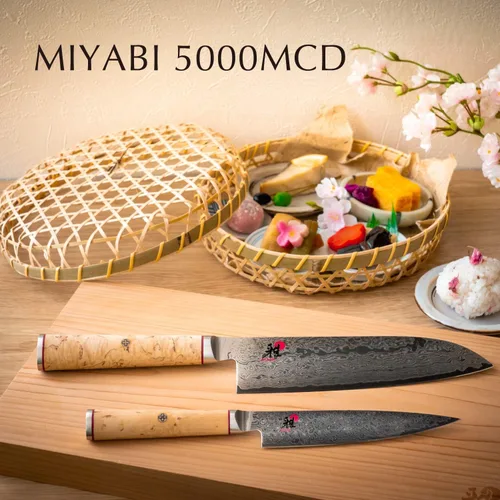 Vista 2 de MIYABI 5000 MCD SANTOKU, Madera (34374-181)