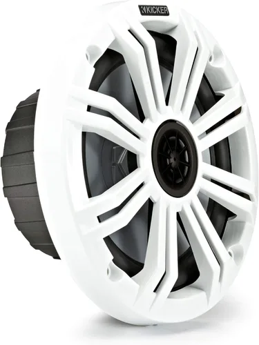 Vista 2 de KICKER Altavoces marinos blancos de 6.5" (cantidad 8) 4 pares de altavoces de repuesto OEM Eight white 6.5 in marine OEM replacement speakers