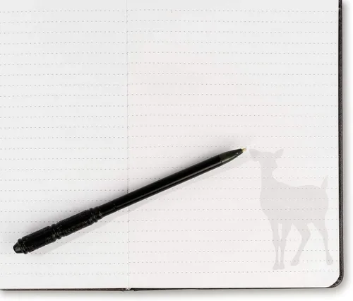Vista 4 de Harry Potter Always Patronus - Diario diario con varios bolígrafos de réplica de varita Snape, 192 páginas rayadas, regalo de libro y película