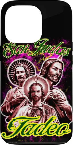 Vista 10 de San Judas Tadeo Santo patrón de las causas Jude El Apóstol - Carcasa para iPhone 17