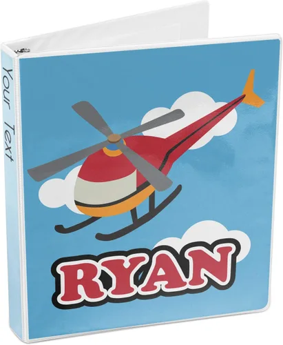Vista 4 de Carpeta personalizada de helicóptero de 3 anillas - 1 pulgada
