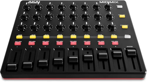 Vista 8 de Akai Professional MIDImix - Controlador MIDI USB y mezclador con atenuadores asignables y atenuador maestro, 24 perillas y 16 botones, mapeo 1 a 1