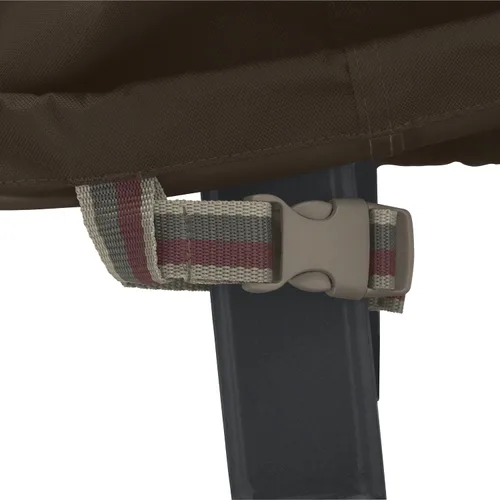 Vista 4 de Classic Accessories Madrona - Funda impermeable para silla de patio apilable de 25.5 pulgadas