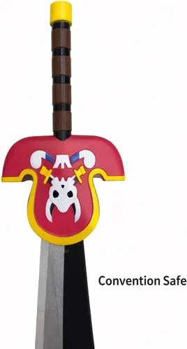 Vista 4 de Espada de espuma de 41 pulgadas Zoro Law Samurai Cosplay espada arma espada espada espada (varios estilos disponibles)
