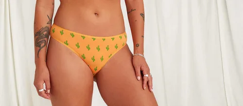 Vista 7 de MeUndies Bikini de algodón elástico para mujer - Bragas cómodas - Paquete de 3 - Tela exclusiva de Tienda