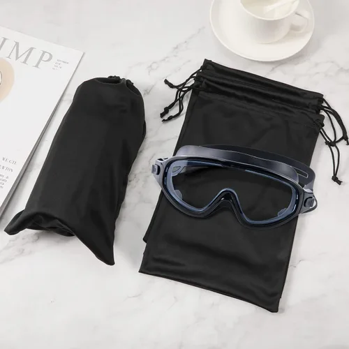 Vista 7 de AIEX Bolsa para gafas, 4 piezas, bolsa de microfibra, bolsa de gafas de esquí, bolsa de gafas de sol, bolsa de gafas de sol a granel, bolsa