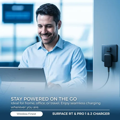 Vista 7 de Cargador adaptador de corriente alterna de repuesto para Microsoft Surface 2, Surface RT, Surface Pro 1 y Pro 2 1512 1513 1516 1572 1601 i5 i7