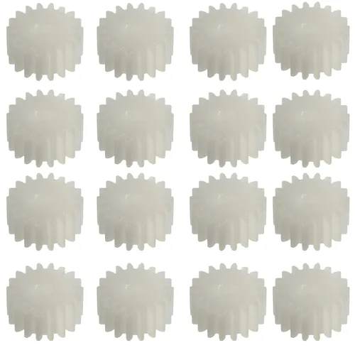 Vista 6 de Othmro Engranajes de plástico 18 dientes modelo 182A engranaje de reducción engranajes de gusano de plástico para RC coche robot motor