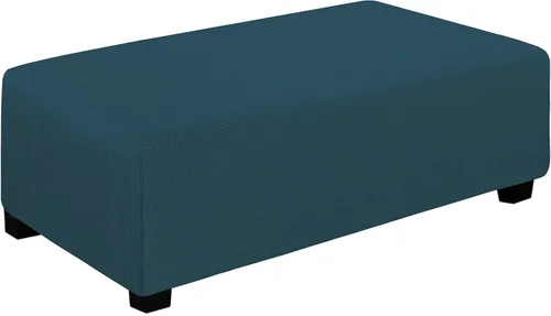 Vista 65 de Easy-Going Funda Elástica para Otomana Taburete de Almacenamiento Plegable Protector de Muebles Funda Rectangular Suave con Parte Inferior Elástica