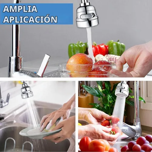Vista 5 de Accesorio de rociador de grifo de cocina, extensor de grifo móvil